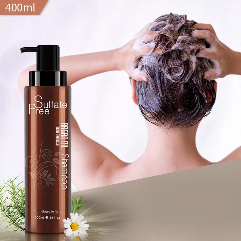 

NUSPA Wholesale Private Label Organic Argan Oil Hair Shampoo Sulfate Free Shampoo Nourishing