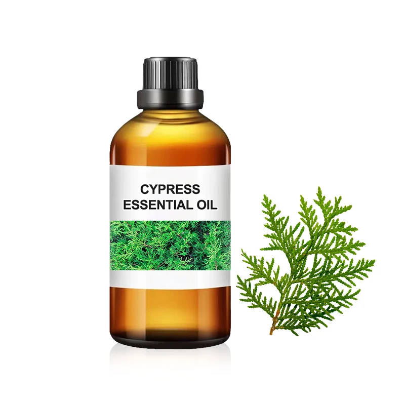 

100% pure fragrant grade Cypress essential oil in bulk pure natural aromatherapy essential oil price is reasonable