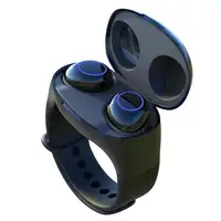 

2019 new HM50 wrist TWS 5.0 earbud portable wireless sports watch storage battery
