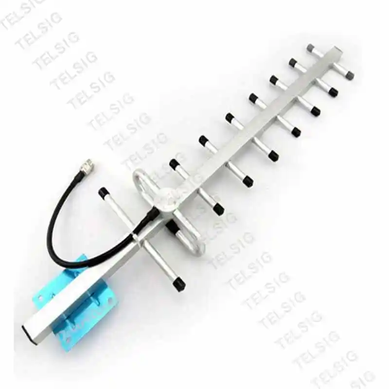 
High Gain Wireless Outdoor GSM 2G 3G 4G LTED 9 Unit Yagi Antenna 