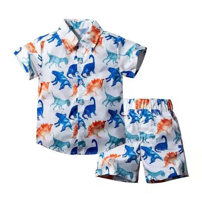 

New fashion kids clothing Two-piece boys clothing Sets shirts and shorts baby boy summer clothes sets free shipping's item