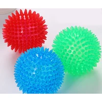 

Custom indestructible durable squeaky dog toy chew ball interactive pet toy