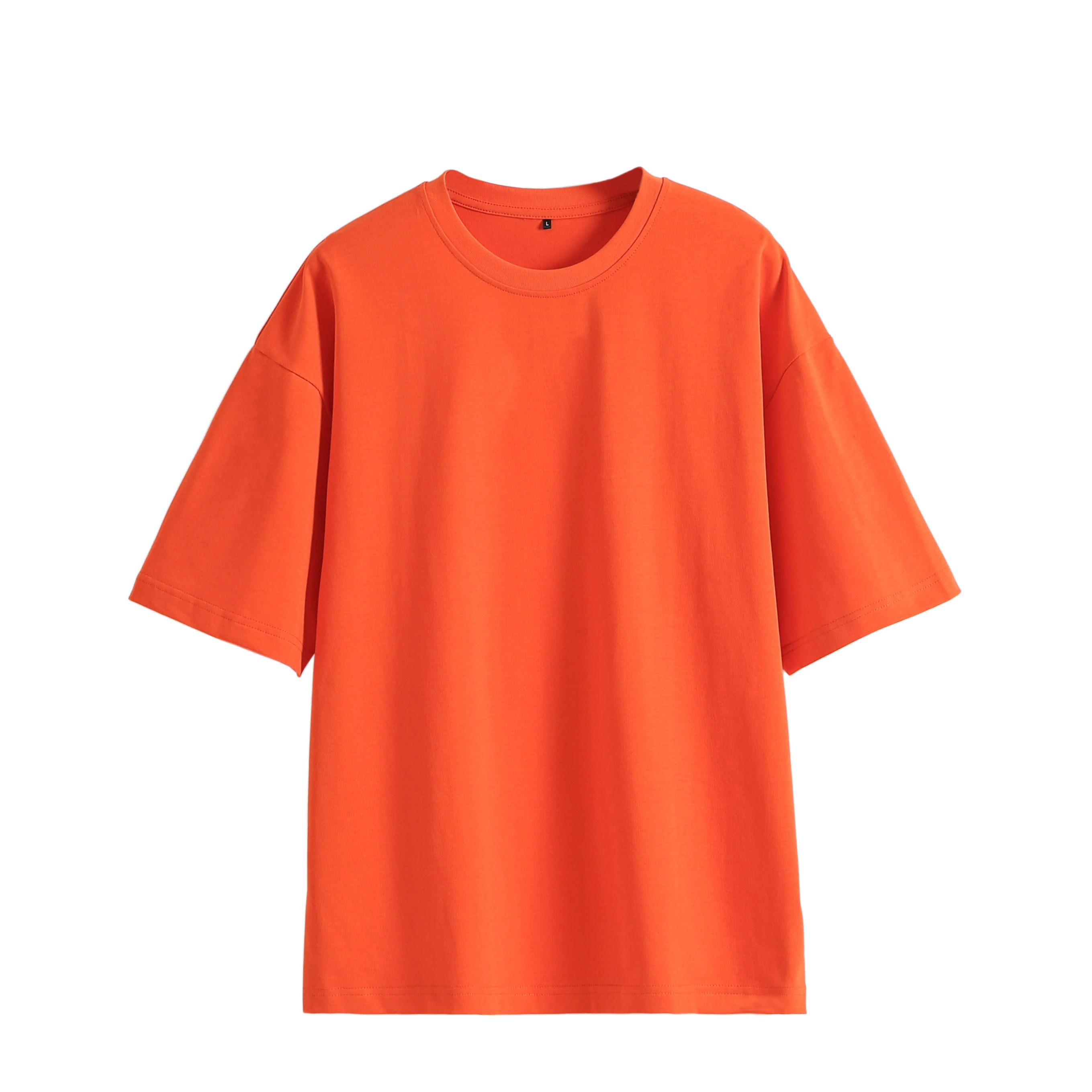 

2021 Fashion Summer Custom Blank Oversized All Over Text Printing Letter Logo Men's T-shirt