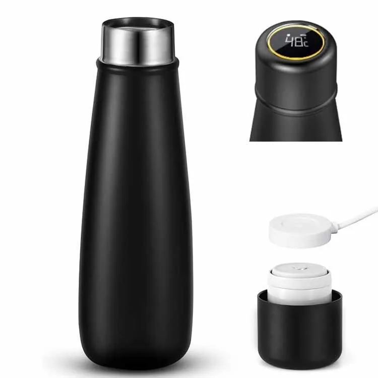 

ONTO Wholesale Amazon Stainless Steel Vacuum led Display Drinking smart water bottle reminder