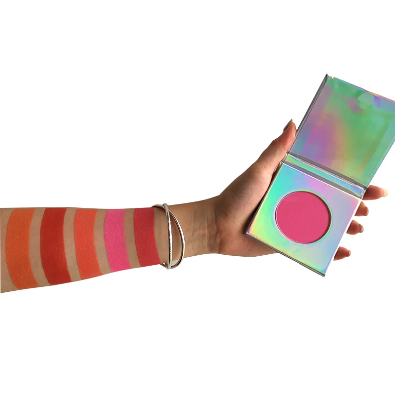 

5 Colors holographic package blush bronzer private label