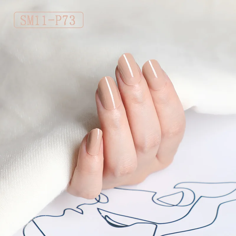 

More colors in stock nails artificial false acrylic false nails press on nail nude