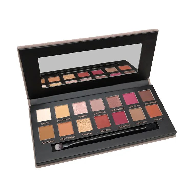 

14 colors Natural Matte Professional Makeup Eyeshadow Palette In Stock