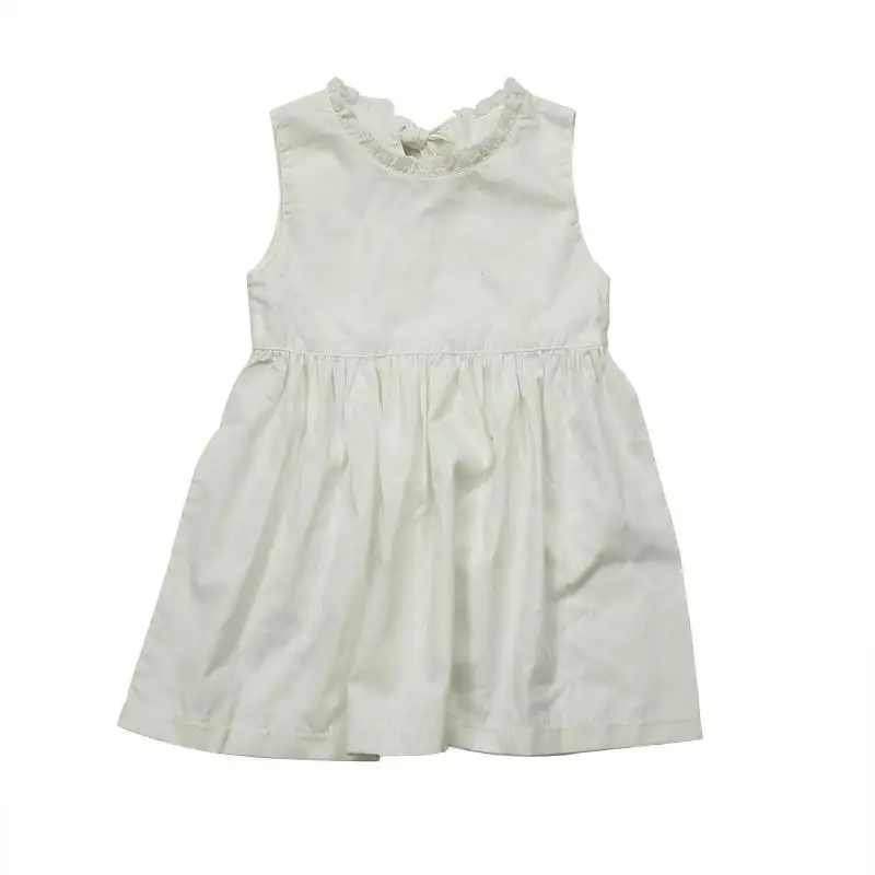 white linen party dress