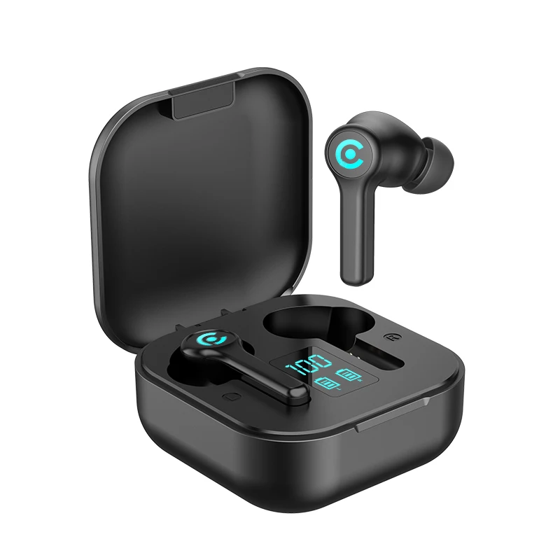 

2021 New Best Selling TWS Wireless BTV5.1 Earbud Smart Touch Sweatproof Waterproof HD Call Compatible Apple Ipad Android phonesV