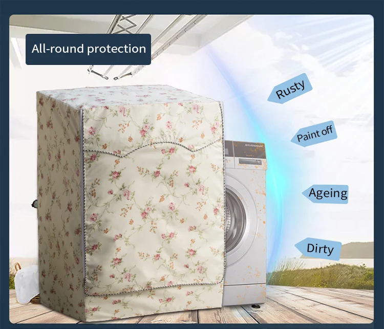 Fabric Water Proof Protective Washing Machine Cover Of Size M Buy