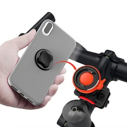 Quick Mount Mountain MTB Road Bicycle Cell Phone Handlebar Stem Bracket Ultra-Lock System Riding Clip Stand Bike Phone Holder