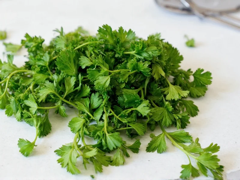1/4 Cup Fresh Parsley to Dried Conversion: Exact Measurements