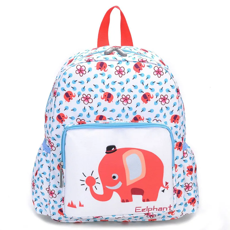 

In stock printed cute casual girls backpack lovely cartoon children school bags, As picture show