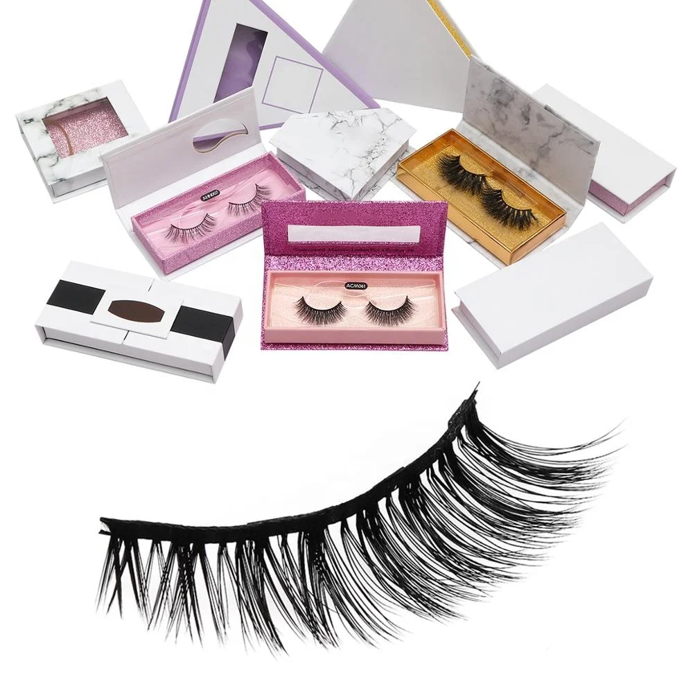 2020 new style high quality handmade 3D silk private label magnetic eyelashes