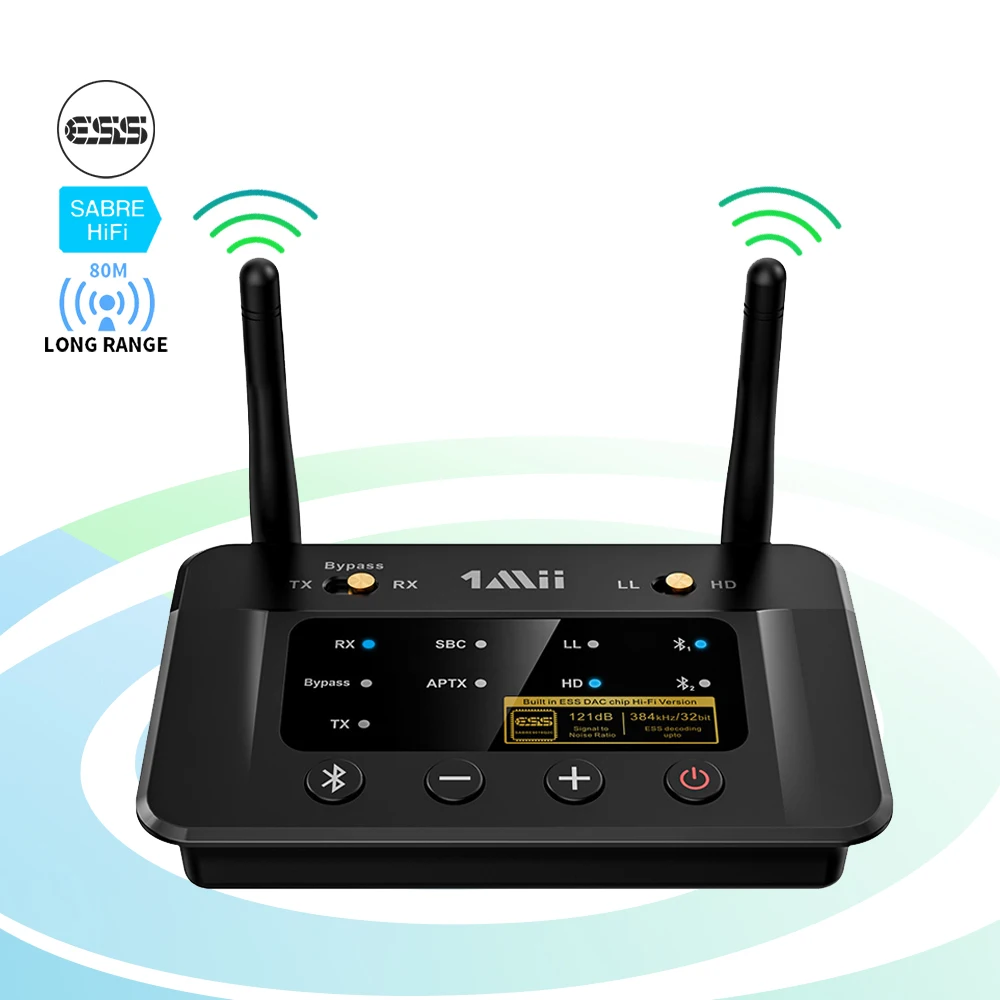 

Long Range Wireless Cable TV Transmitter Blue tooth Transmitter Receiver for TV Home Audio System