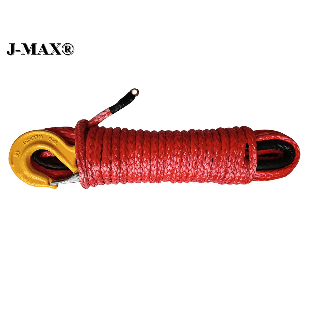 Xinglun Strong Durable 18mm Synthetic Winch Truck Line Rope With Hook Thimble Buy Jmax Uhmwpe