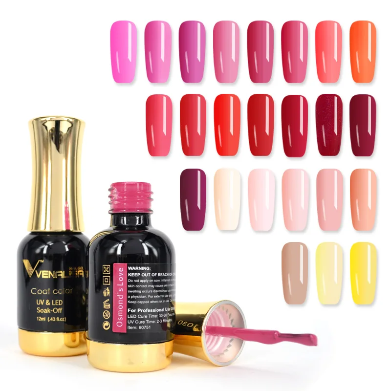 

Venalisa Professional Nail Art 111 Fashion Colors 12ml Large Capacity Nail Gel Polish Environmental Healty UV Polish Gel, 111 colors