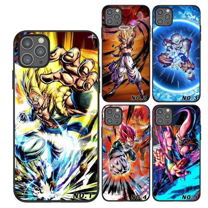 

Classic Japanese Anime Dragon Ball Z UV Printed Phone Case for iPhone X XR Xs Max 11 11Pro 11Pro Max Case, Black