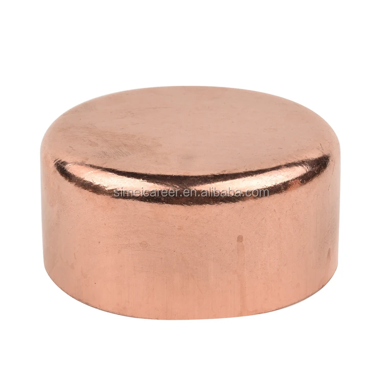Copper Tube Cap/round Shape Copper End Cap For Plumbing/copper Tube