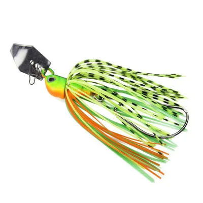 

13G/17G Chatter spinner bait weedless fishing lure Buzzbait wobbler chatterbait for bass pike walleye fish, Picture shows