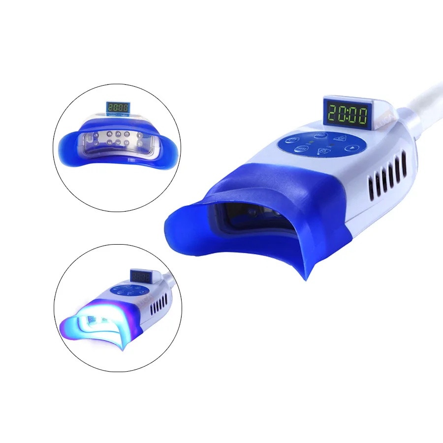 

New Beautiful Professional Portable Dental Laser Teeth Whitening Lamp Machine, White