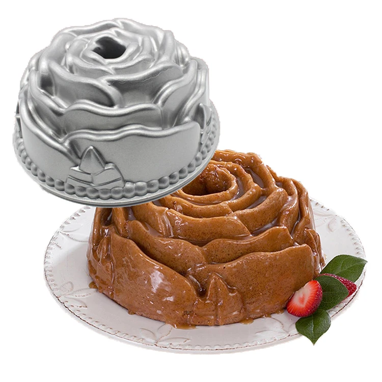

Round Deep Bundt Baking Mold Pumpkin Shape Nordic Bundt Pans Baking Bakeware