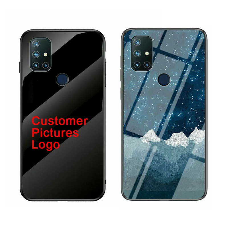 

Customized Printing Tempered Glass TPU Back Mobile Phone Case Cover For Xiaomi Redmi K40 K30 K20 Pro Plus 9 9A 8A 7 5, Black and customer