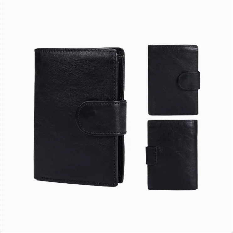 

Factory Wholesale PU Genuine Leather Mens card Wallet