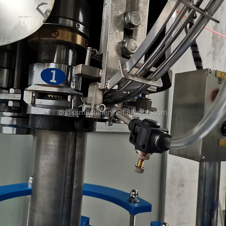 High Quality Glass Bottle Automatic Crown Corking Machine