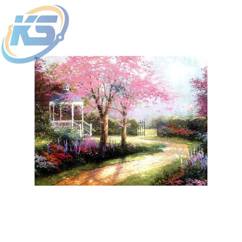 

Dropshipping Promotion Flowers Kit Adults Pintar Con Numeros Diy Oil Painting By Numbers