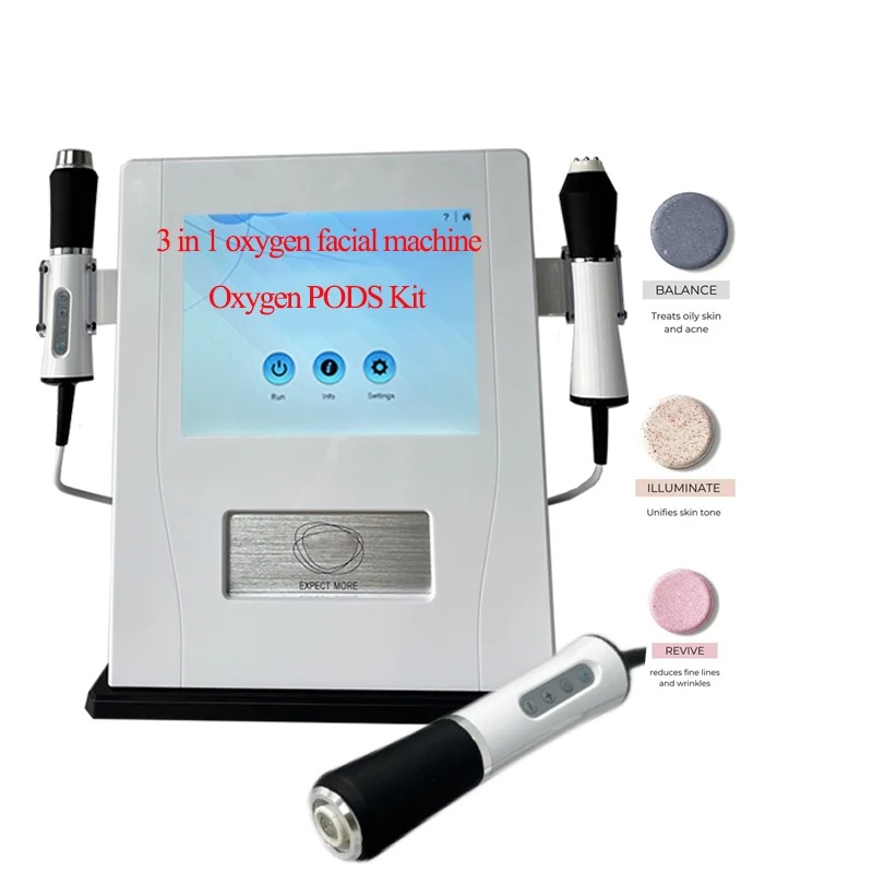 

Oxygen Pods Kit Factory Directly Sale Rf Skin Care Face Lift Oxygenation Co2 Bubble Oxygen Facial Kit