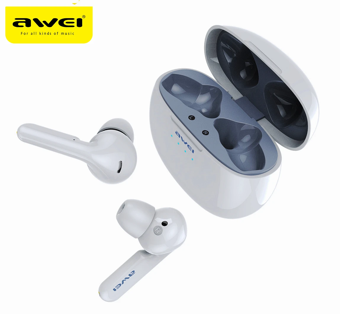 

Awei T15 TWS Bluetooth Earphone mobile phone Headphone accessories With Microphone