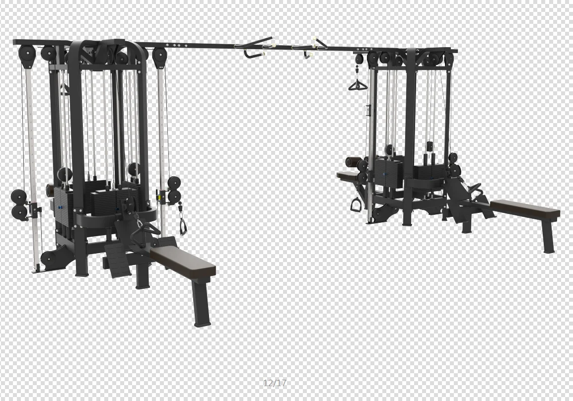 China Commercial Gym Equipment Strength Machine Multijungle 8 Station For Body Building Buy