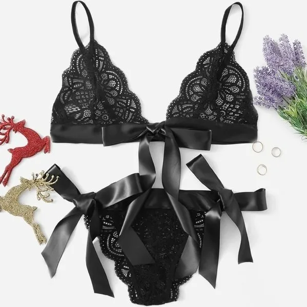 

Amazon's hot Factory stock butterfly lingerie lace lingerie-sexy
