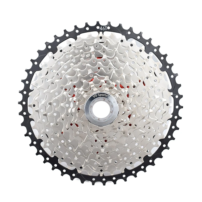 

VG Sports 11 Speed 11-46T Bicycle Cassette Freewheel for MTB Mountain Bike Parts, Silver