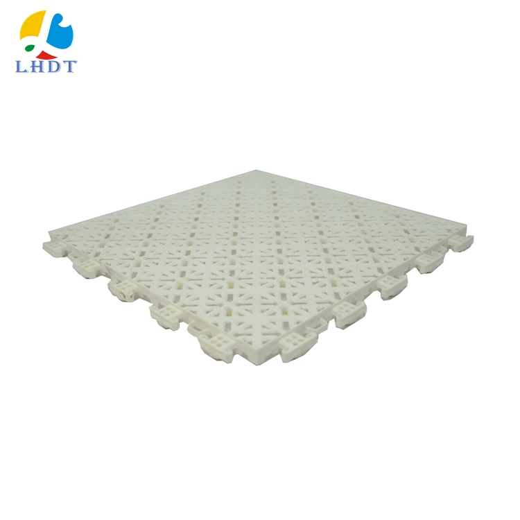 

Brand New Interlocking Sports flooring removable carpet outdoor basketball plastic floor with cushion, 12 colors