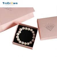 

Simple Design Style Colorful Customized Jewelry Packaging Necklace Box