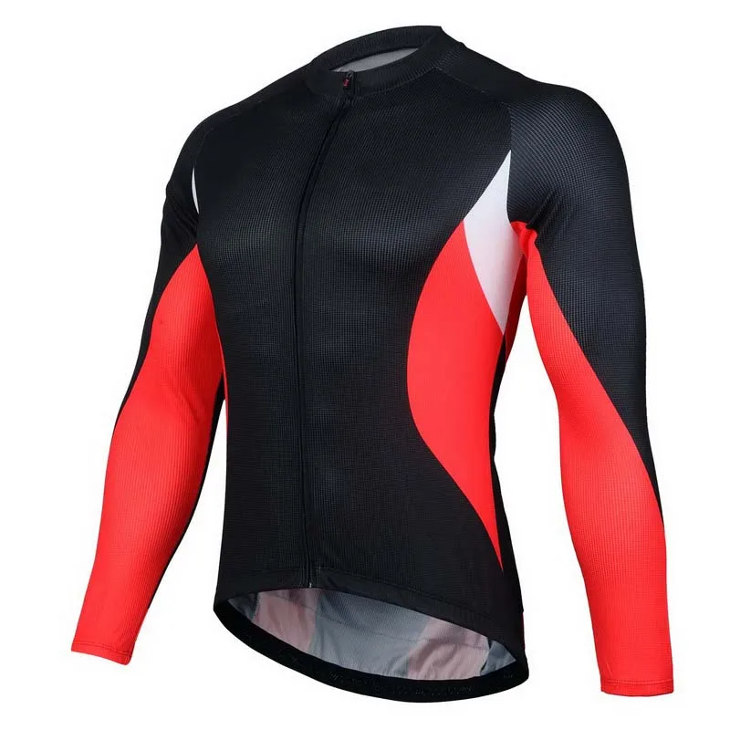 

Wholesale Custom Cycling Clothing Seemless Cycling Bike Jerseys Long Sleeve Bike Clothes For Autumn Winter Cycling, Customized color