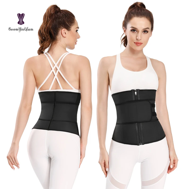 

Adjustable Belt Lose Weight Tummy Control Corset Latex Women Slimming Waist Trainer Custom Logo