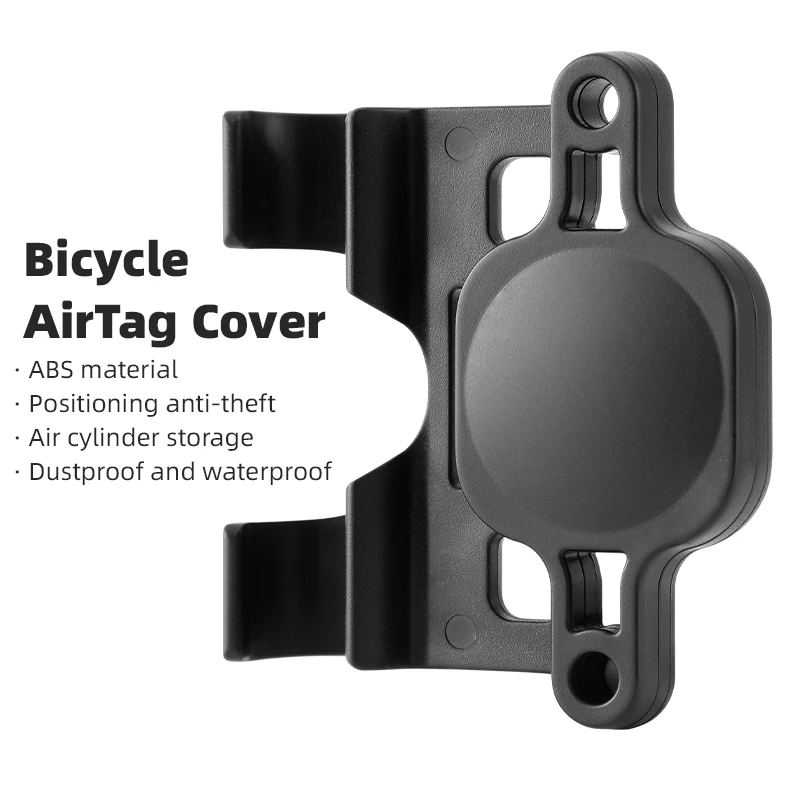 

Cycling Accessories 3 In 1 Bicycle Tire Pump Mount Frame Universal Invisible Waterproof Locator Cover For Airtag Apple