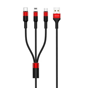 USAMS U5 3 1 Braided Charging Cable iPhone