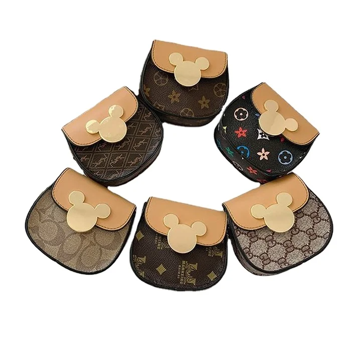 

Cute Mickey children bags as gifts fashion cartoon one-shoulder small change purse Mickey kids purses