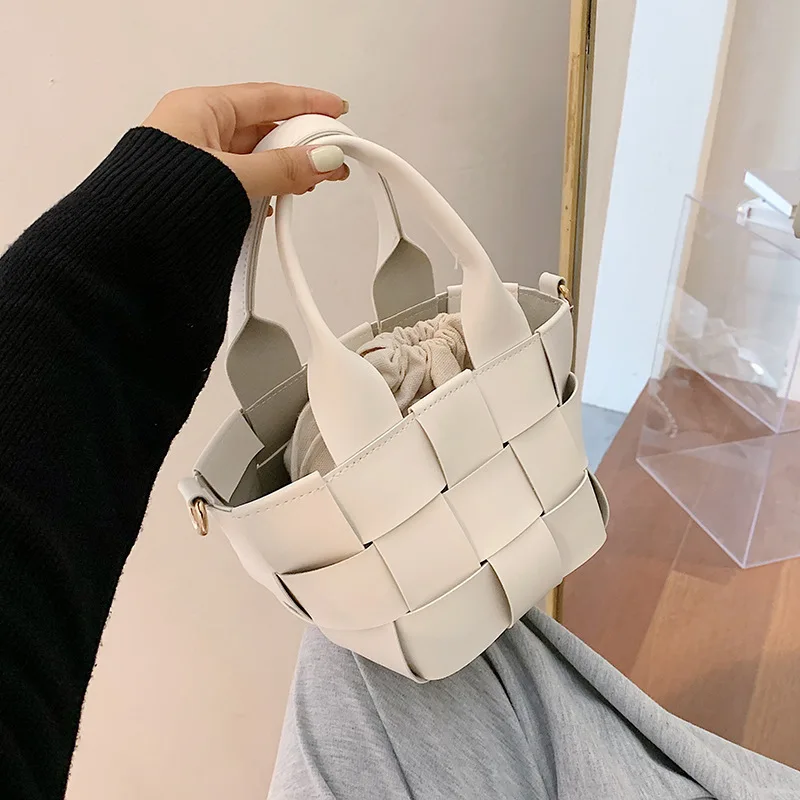 

Wholesale new summer Woven messenger bag Handbags purses 2021 Women's Handbag, As picture showed