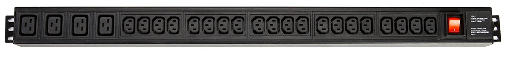 
Mixed C13 C19 power distribution unit PDU to 32 amp plug 