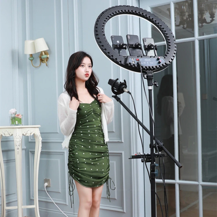 

HQ-21N professional ring light  ring light with tripod stand dimmable