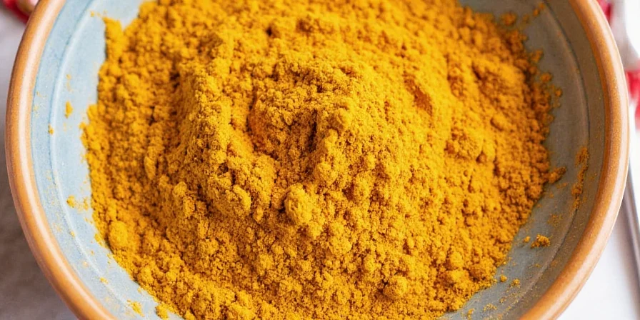 Assorted spices including turmeric, cumin, and coriander