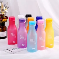 

550ml Sports Plastic Bottles For Water Unbreakable Water Bottle For Children Portable Leak-Proof Yoga Gym Fitness Kettle