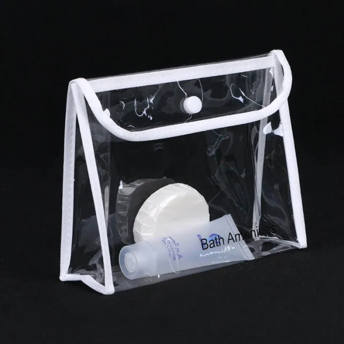 

Promotional transparent packaging bag accept custom clear cosmetic makeup bag travel toiletry bag, Any colors