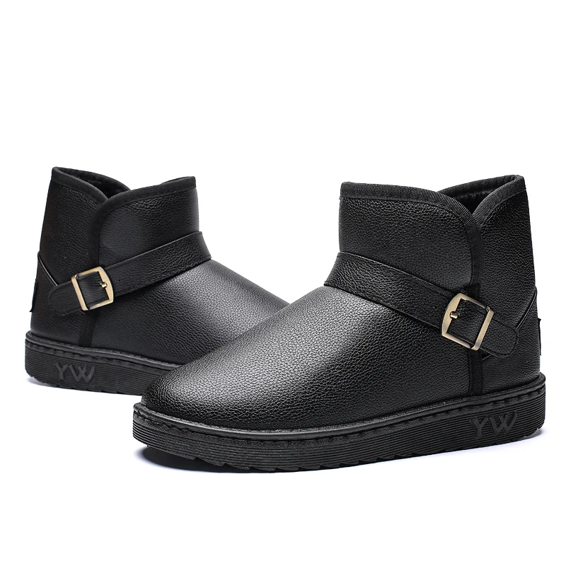 

High top leather winter ankle boots for snow boots winter boots for women, Customized color