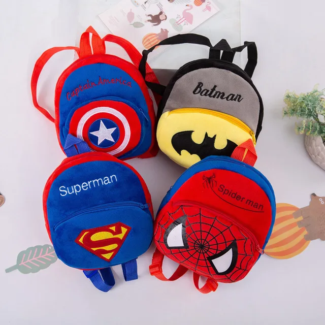 

New kindergarten backpack cartoon children plush toy small school bag, Customized color